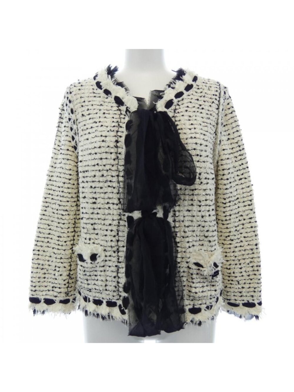 Chanel Vintage Collarless Jacket